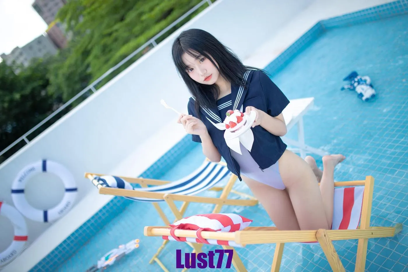 柒柒要乖哦 – NO.29 清凉夏日 [71P]插图5
